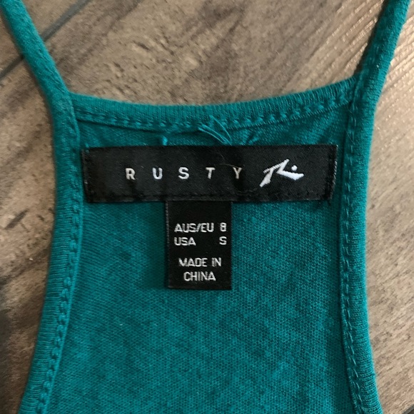 Rusty Beach Dress in Green - Picture 3 of 3